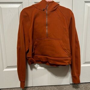 lululemon scuba oversized half zip m/l